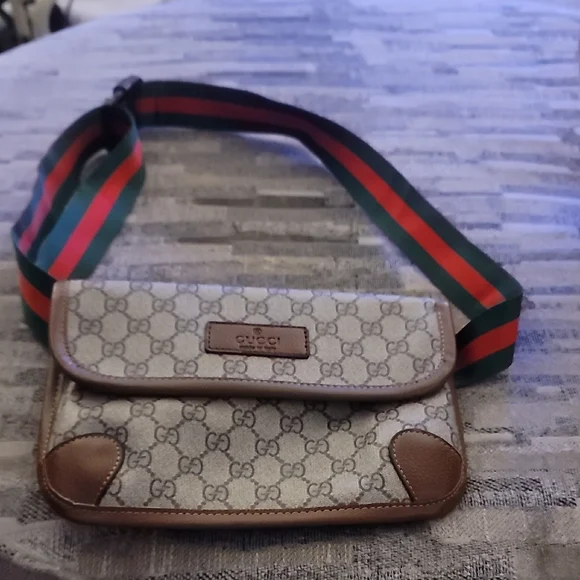 FAKE GUCCI CROSSOVER PURSE - Picture 1 of 2